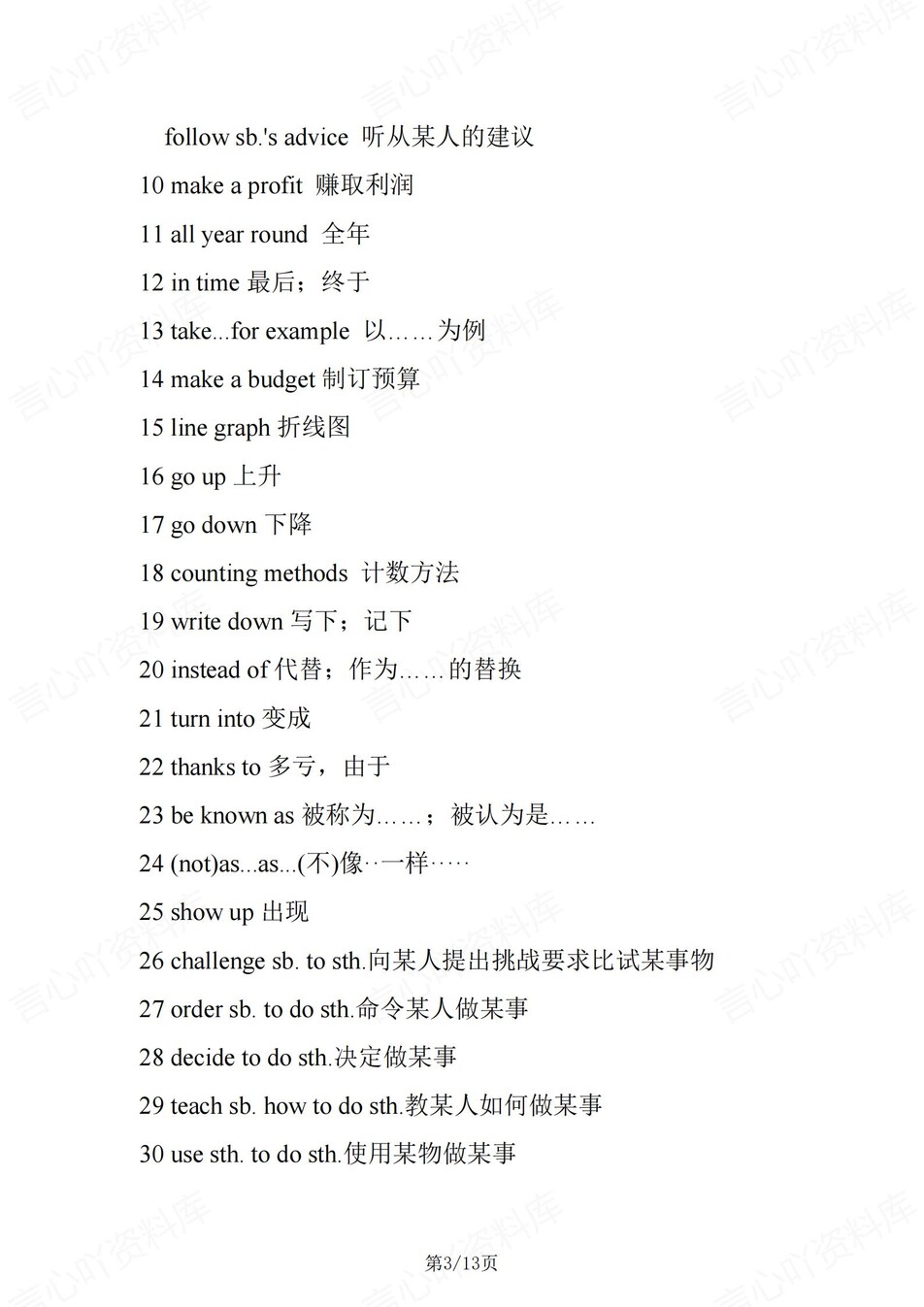 初中英语-八年级上单元常考短语归纳新沪教初二上专项插图初中英语2