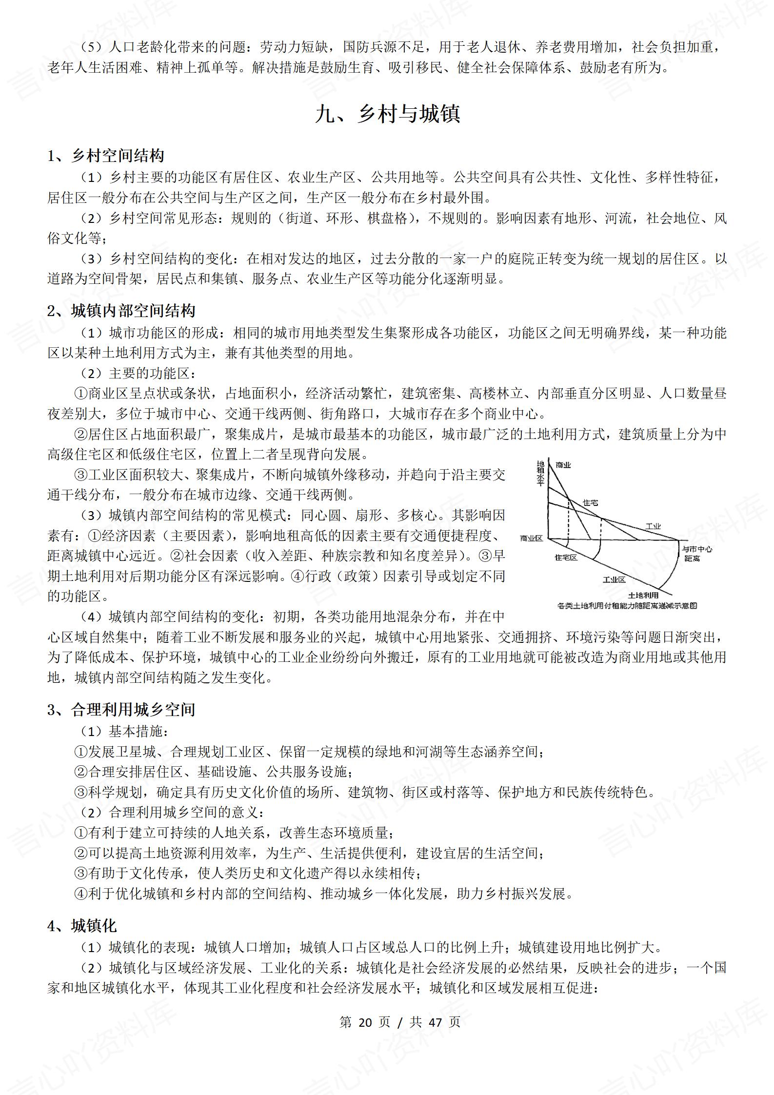高中地理-高考最后90天必背知识要点插图高中地理5