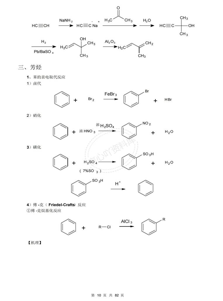 高中化学 | 有机化学反应归纳总结汇总插图高中化学4