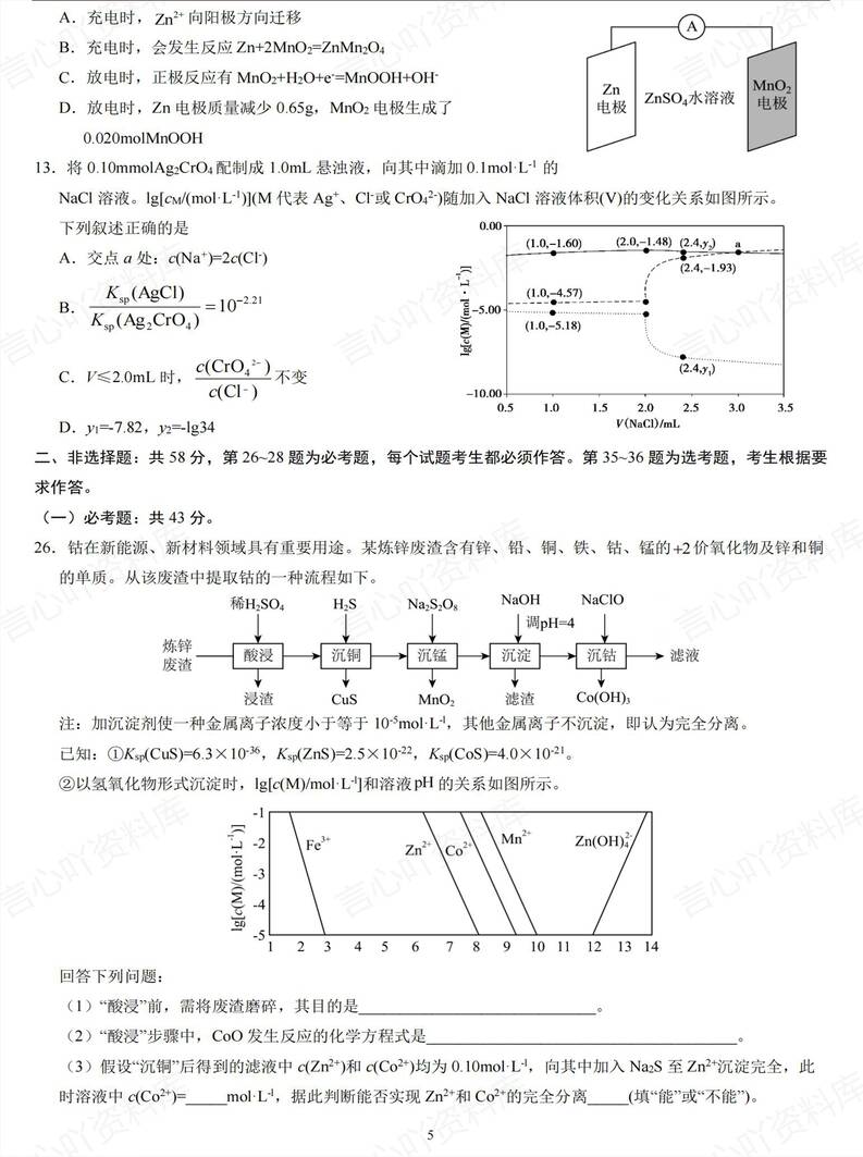 高中化学 | 2024高考真题汇编解析真题复习插图高中化学2