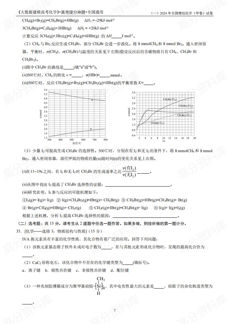 高中化学 | 新高考真题17套汇编解析梳理插图高中化学4