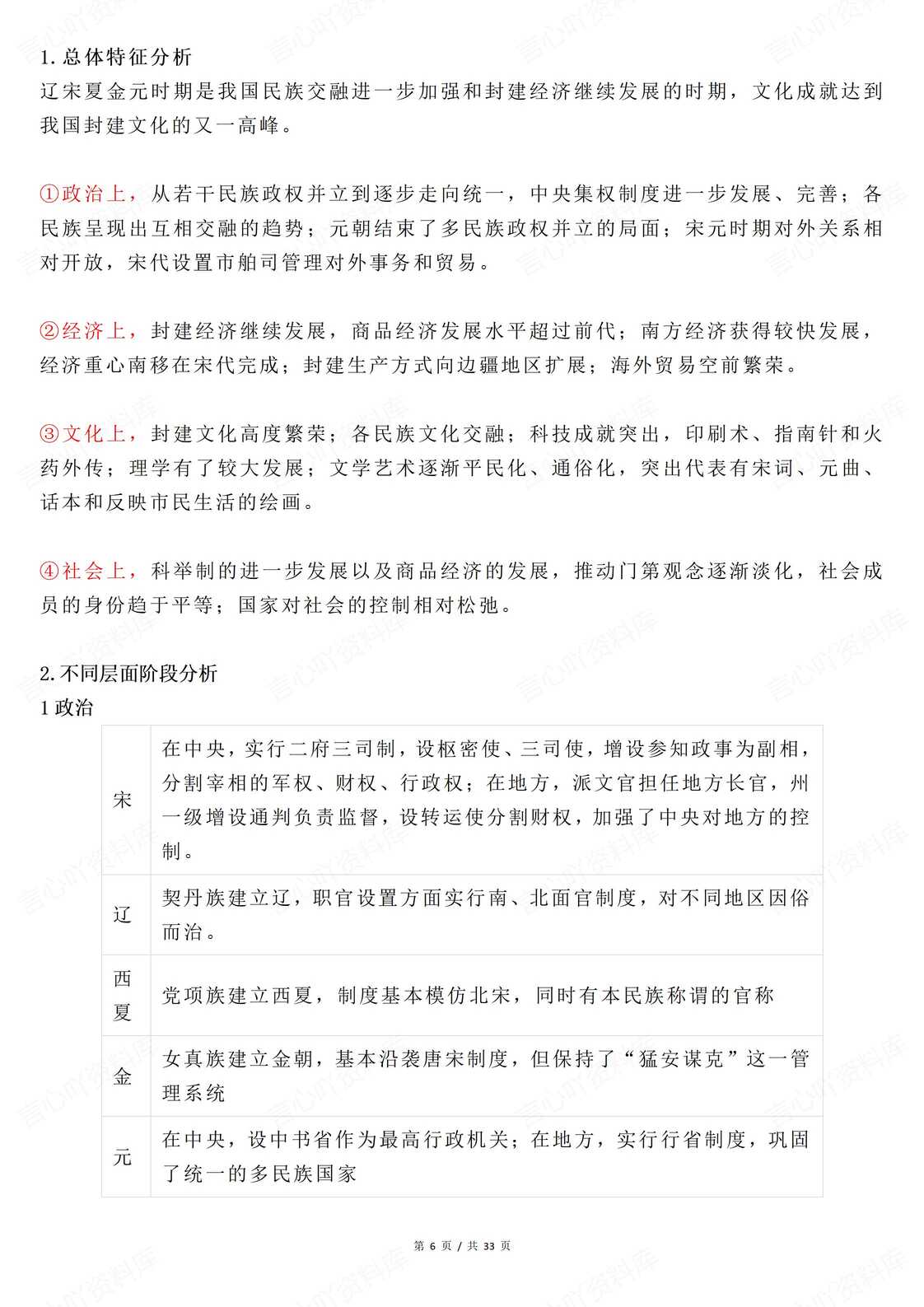 高中历史-高考阶段特征古今中外知识全概括插图高中历史5