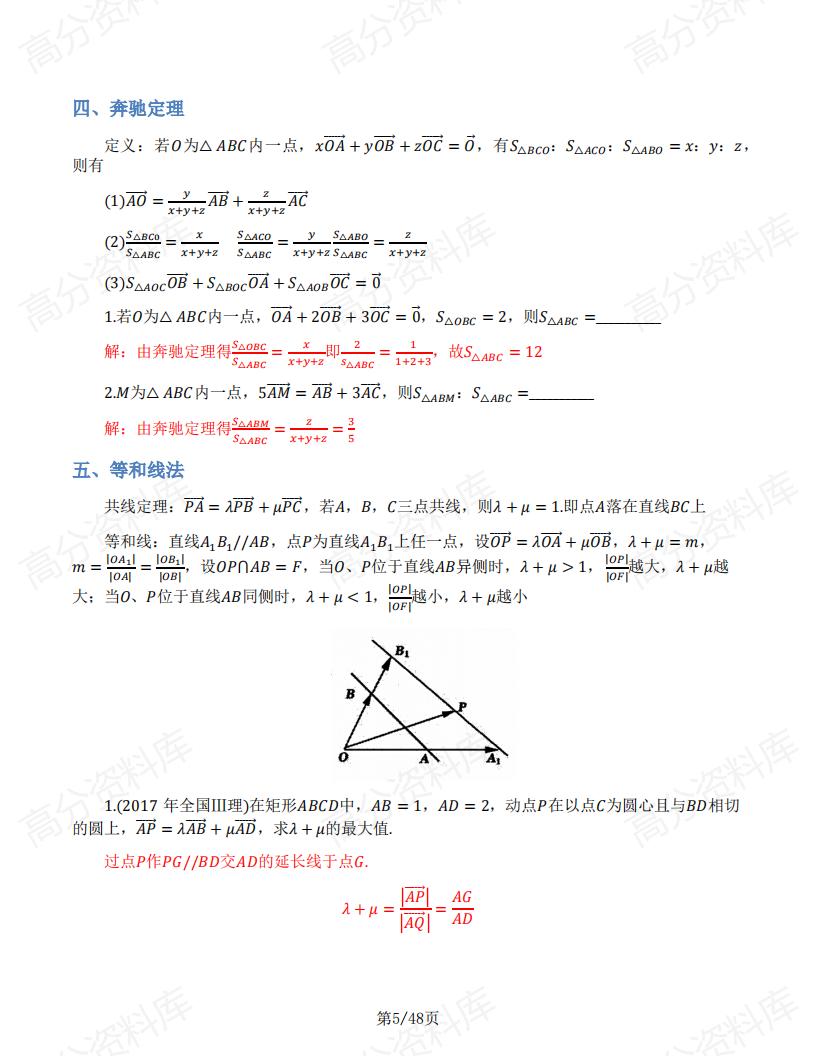 高中数学-高中数学39个解题结论汇总插图高中数学4