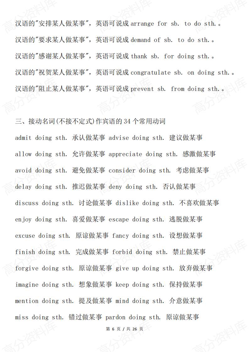 高中英语 | 高考23钟常用短语搭配梳理插图高中英语5