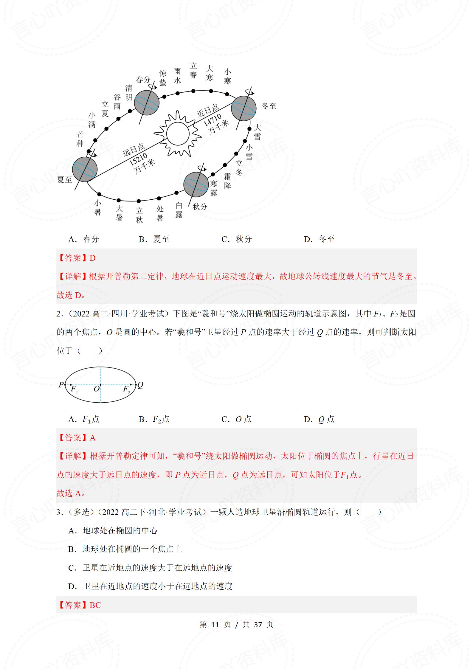 高中物理-学业水平合格考总复习知识梳理考点总结学业测试学考会考选考插图高中专题专项12