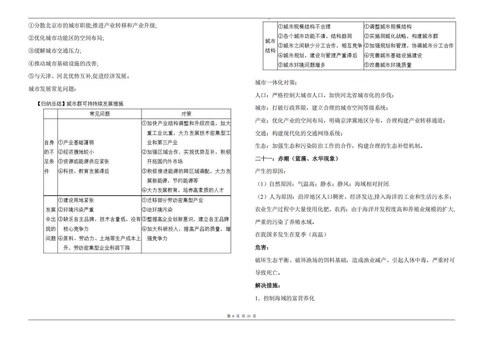 高中地理-红色经典必背总结插图高中地理5