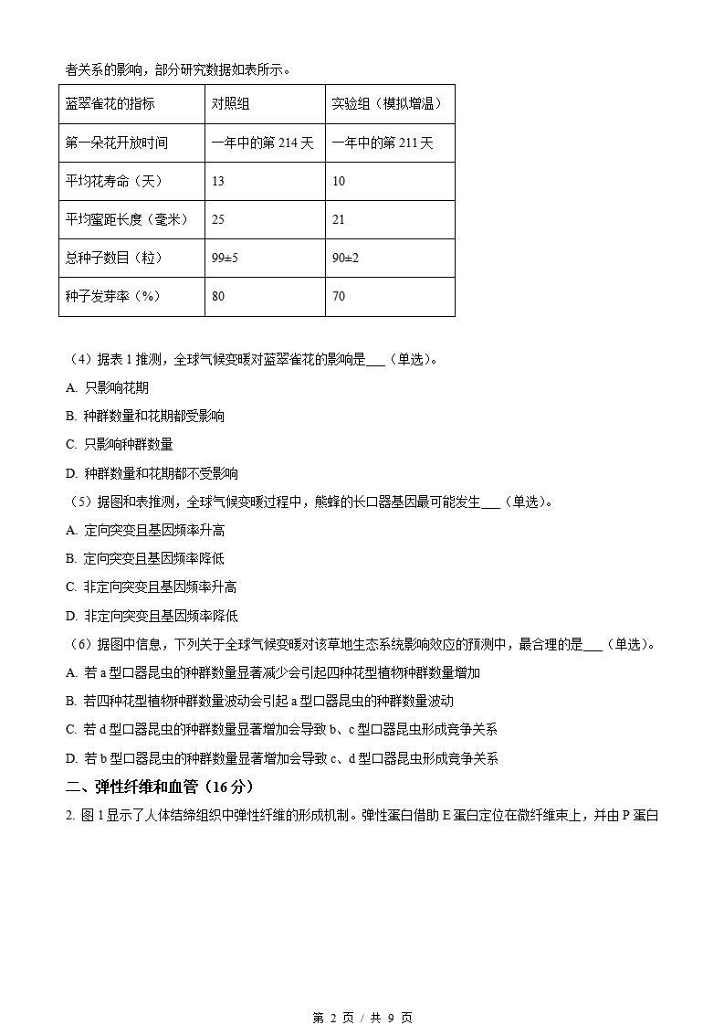 上海市学考真题-历年高中学业水平合格性考试卷答案解析插图会考试卷专项、高中专题专项1