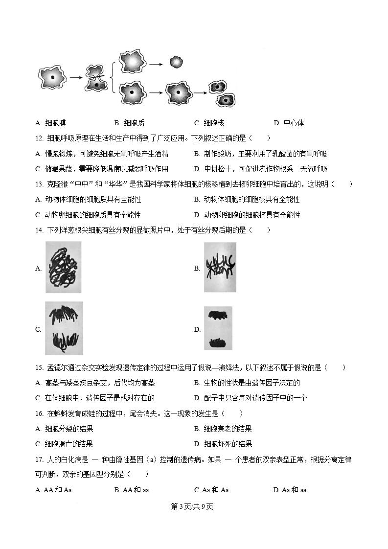 河南省学考真题-历年高中学业水平合格性考试卷答案解析插图会考试卷专项、高中专题专项1
