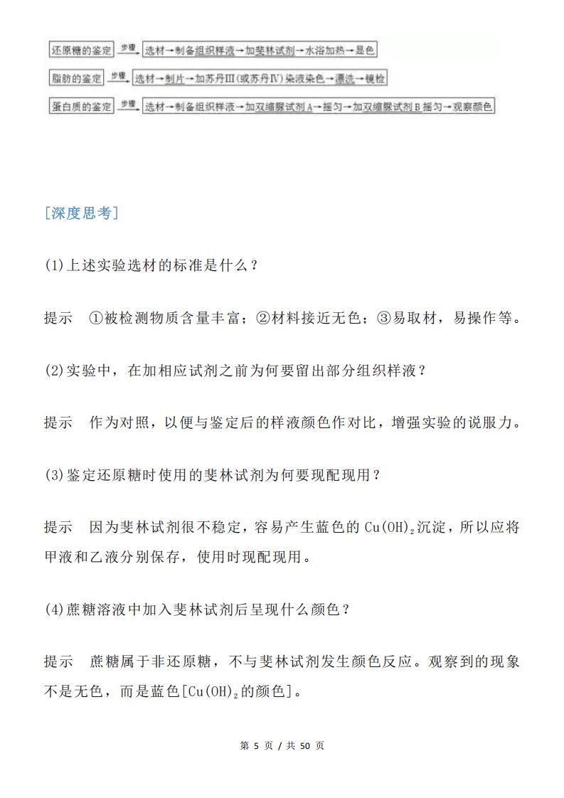 高中生物-各类实验总结插图高中生物4