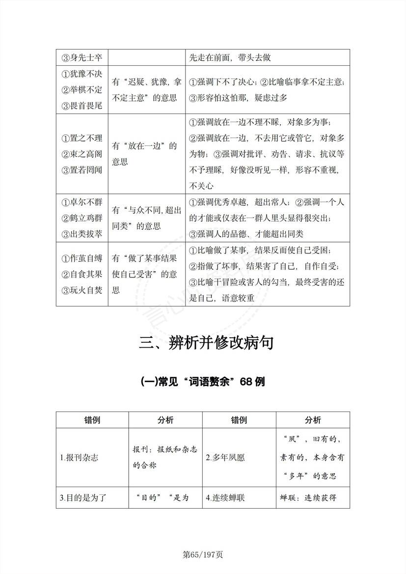 高中语文-高中语文知识清单（全）插图高中语文6