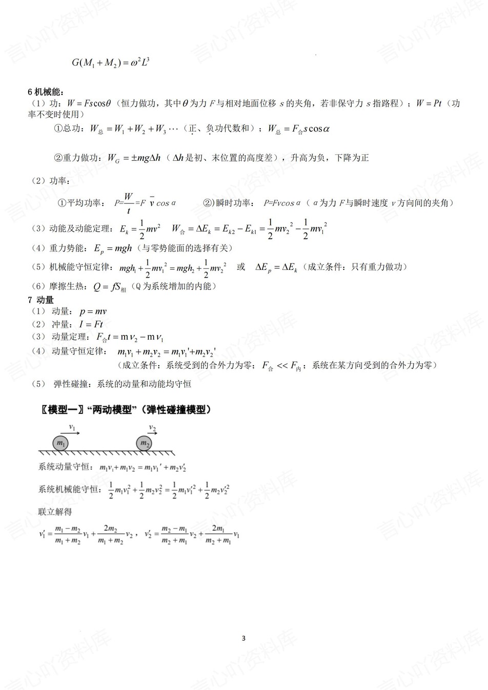 高中物理-必修选必精简版物理公式总结（全）插图高中物理2