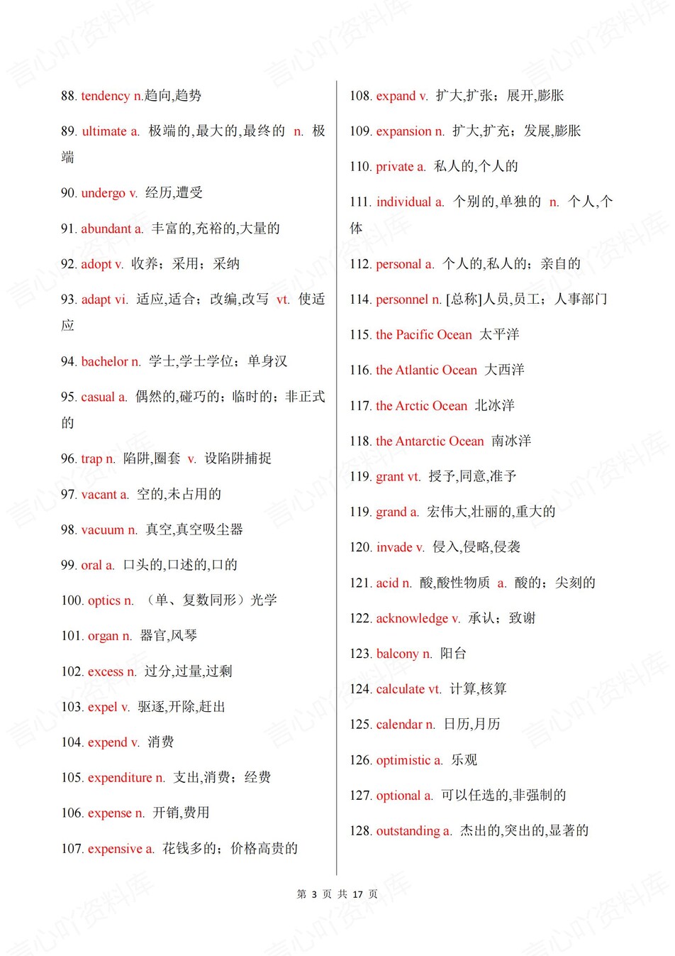 高中英语-高频词汇690个常见词汇必背插图高中英语2
