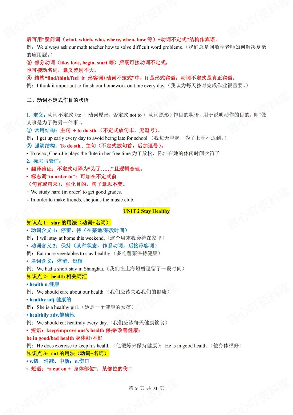 初中英语-八年级下人教版单元知识点汇编归纳新教材初二下册插图初中英语4