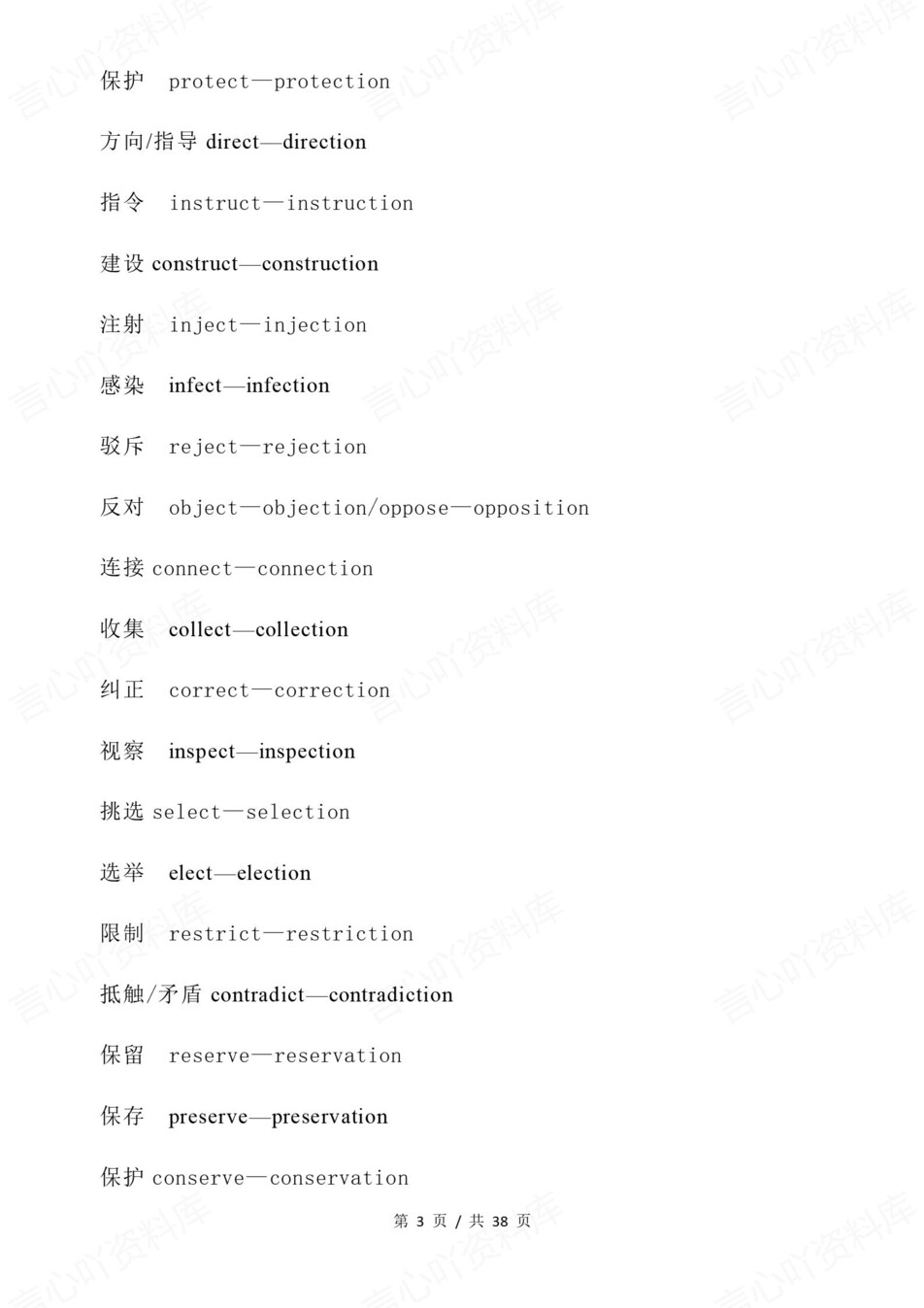 高中英语-高考复习高频派生词分类汇总插图高中英语3
