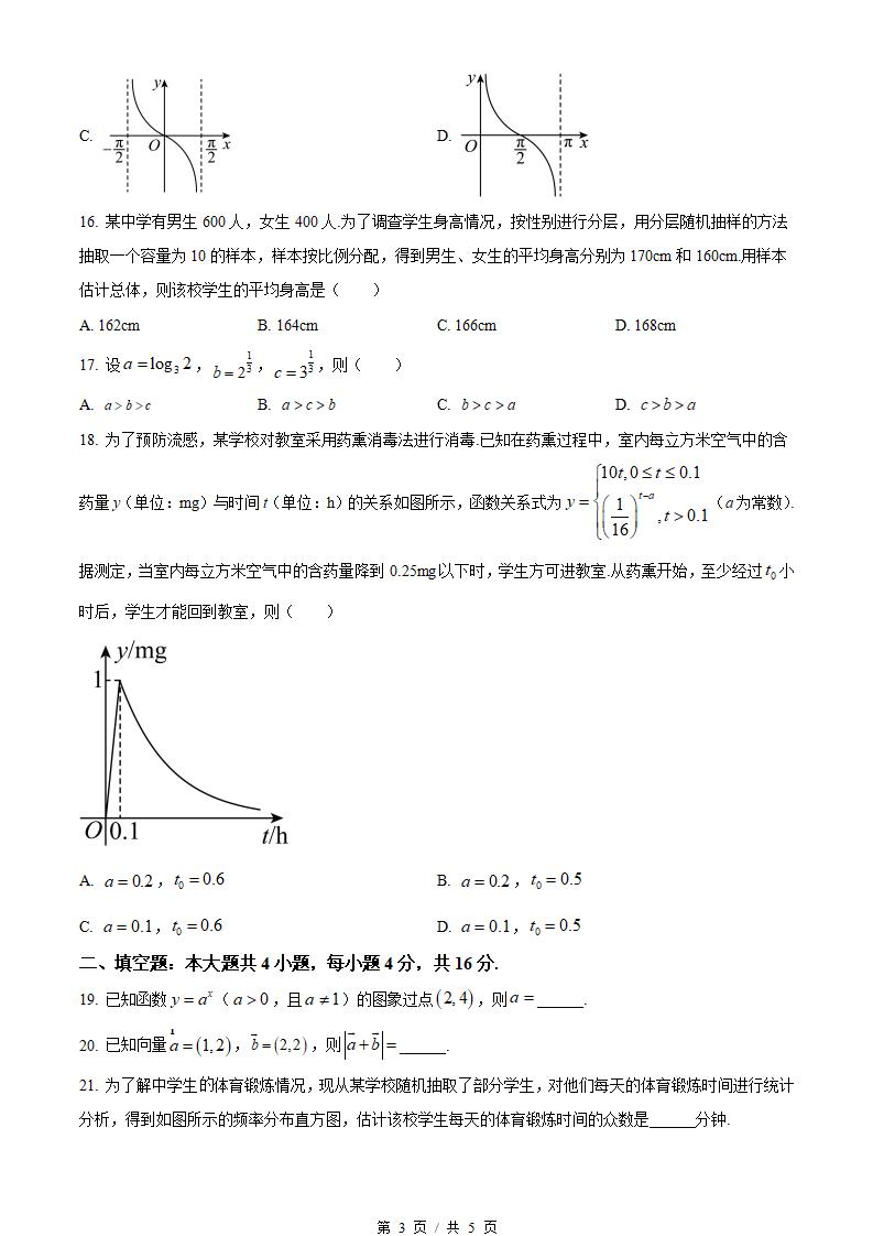 湖南省2023年高中学业水平合格性考试数学真题试卷答案解析学考会考春考高考插图历年学考真题2