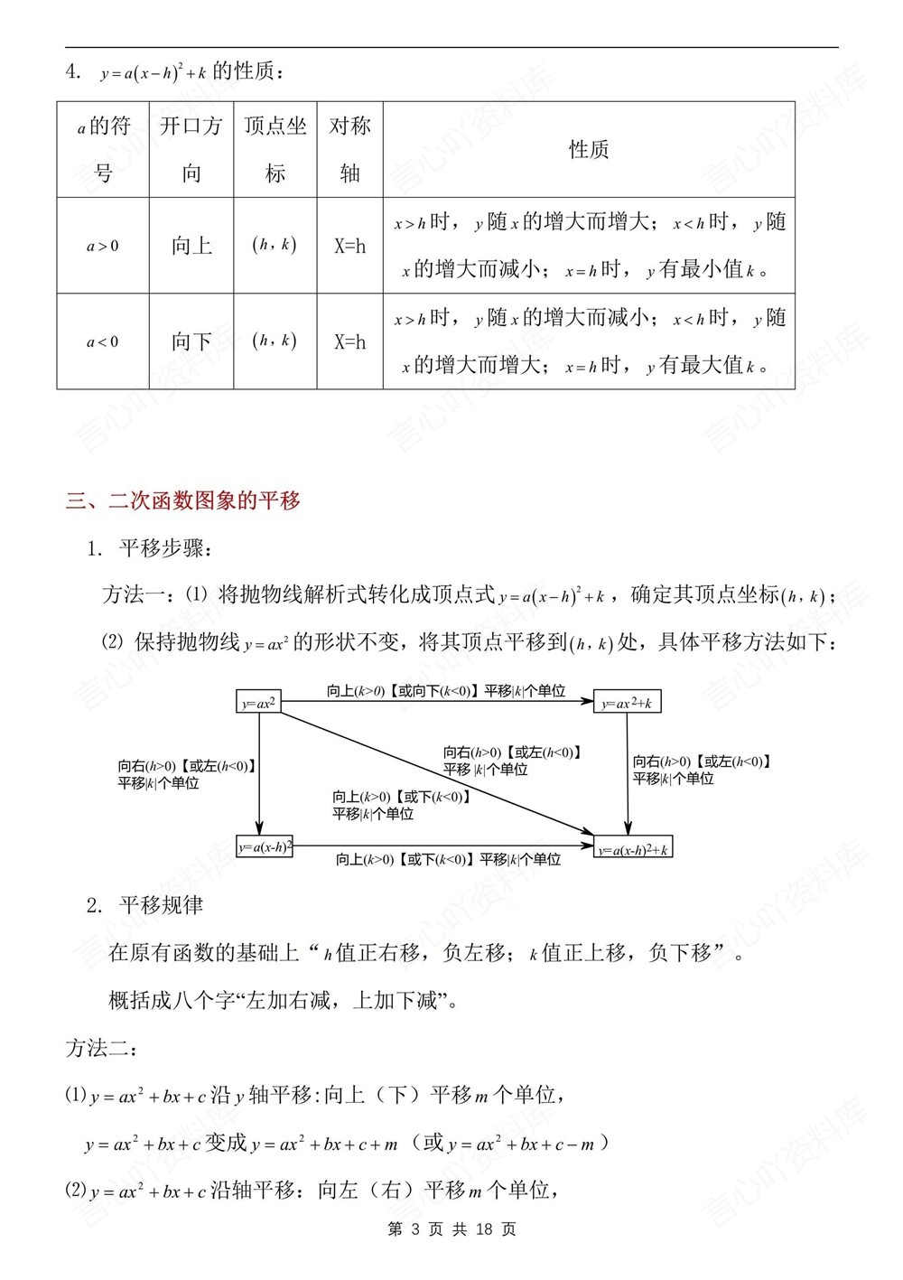 初中数学-九年级下华师大版单元知识总结梳理新版初三下册插图初中数学3