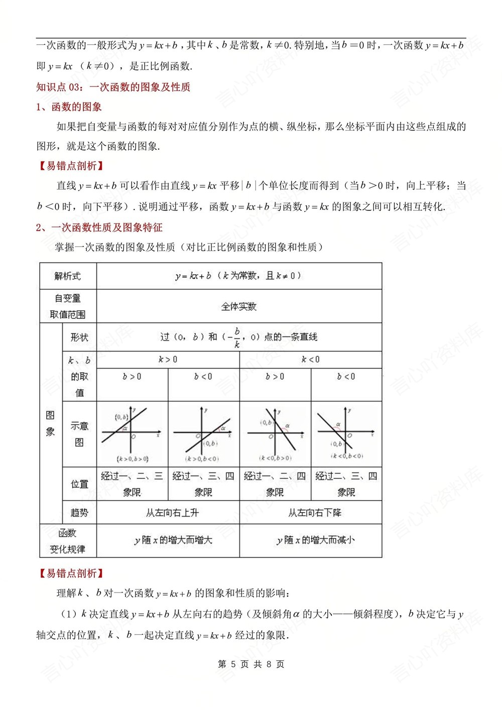 初中数学-八年级下人教版期末单元重难点总结新版初二下册插图初中数学5