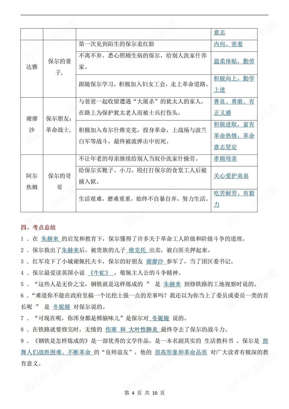 初中语文-八年级下钢铁是怎样炼成的新版初二下册插图初中语文4