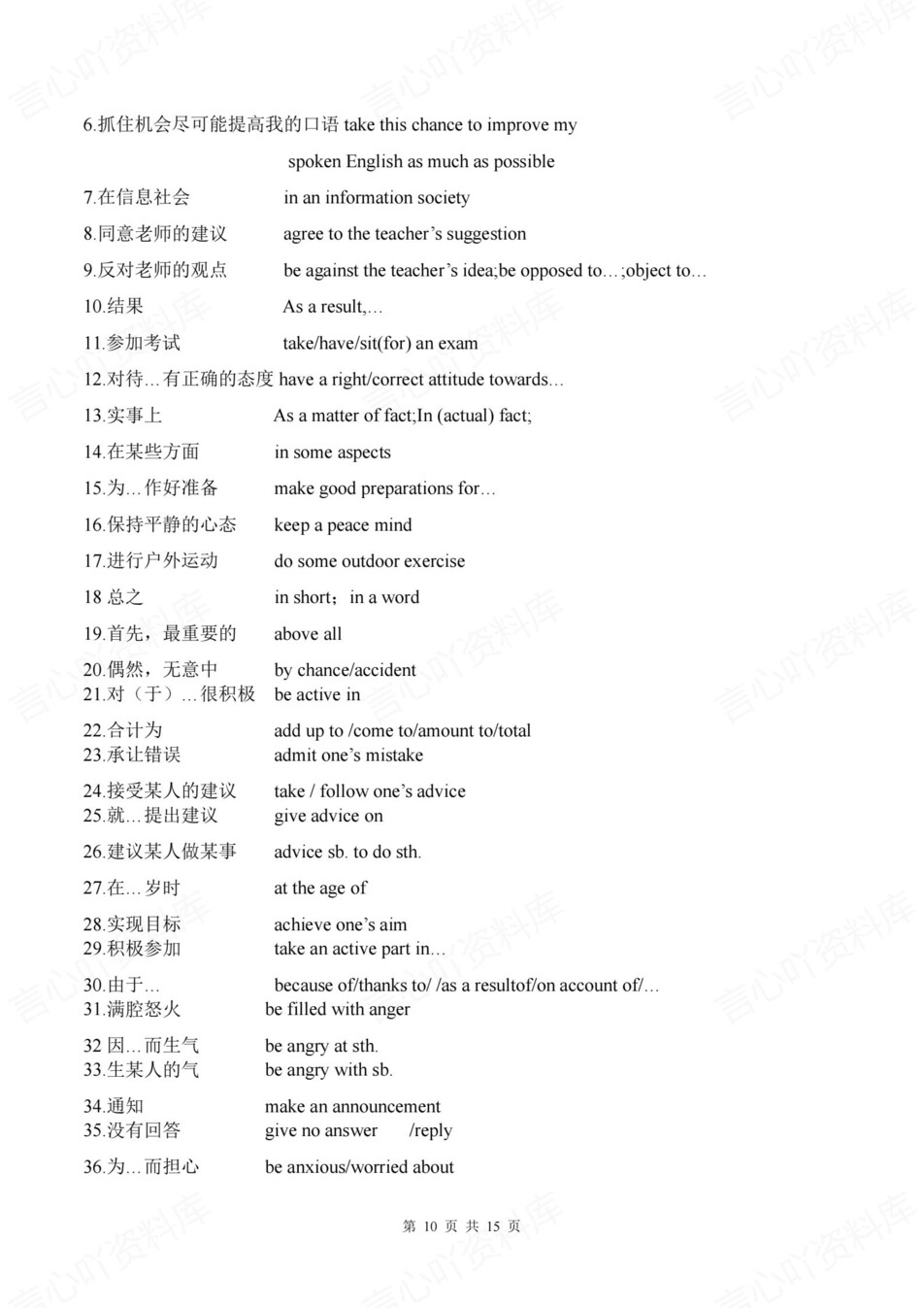 高中英语-单词短语高频易错词汇总结插图高中英语6