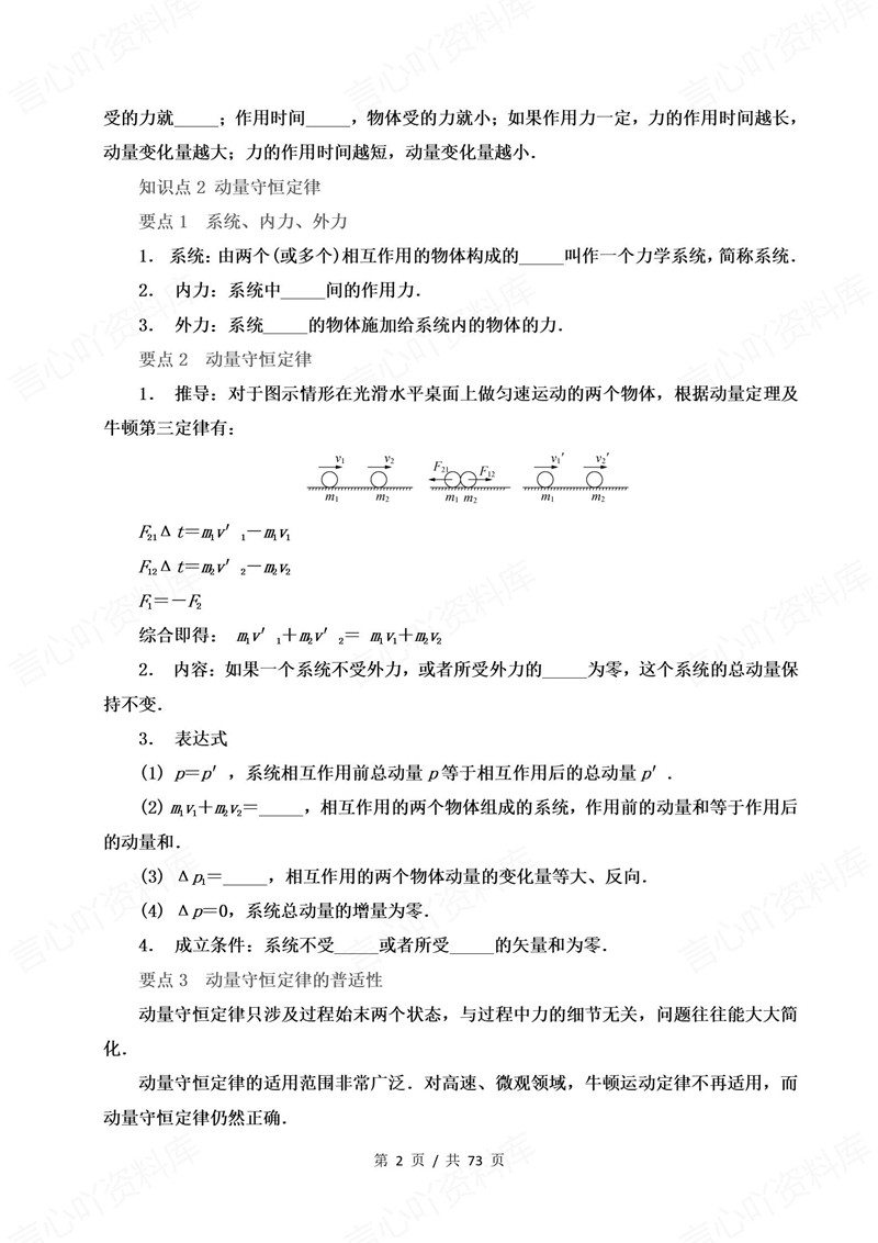 高中物理 | 高二下期中考点梳理知识清单粤教版插图高中考点专项2