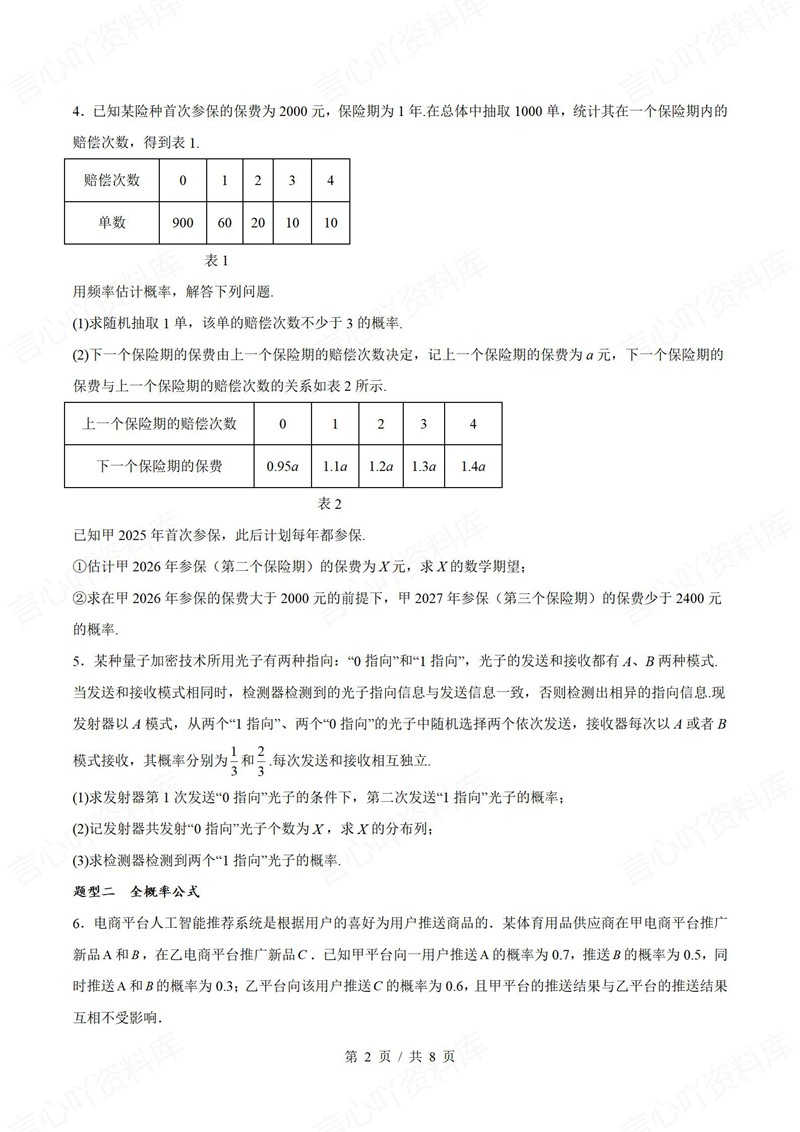 高中数学 | 高二下期中考点梳理知识清单苏教版插图高中考点专项5