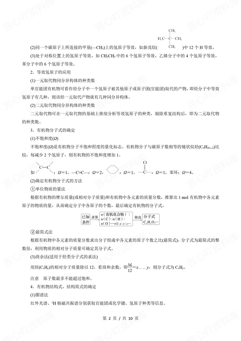高中化学 | 高二下期中考点梳理知识清单苏教版插图高中考点专项5