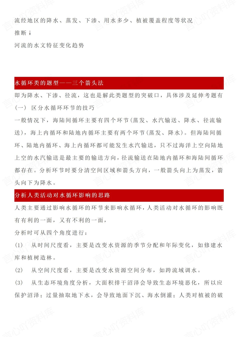 高中地理-高考复习50条常见秒杀技巧插图高中地理3