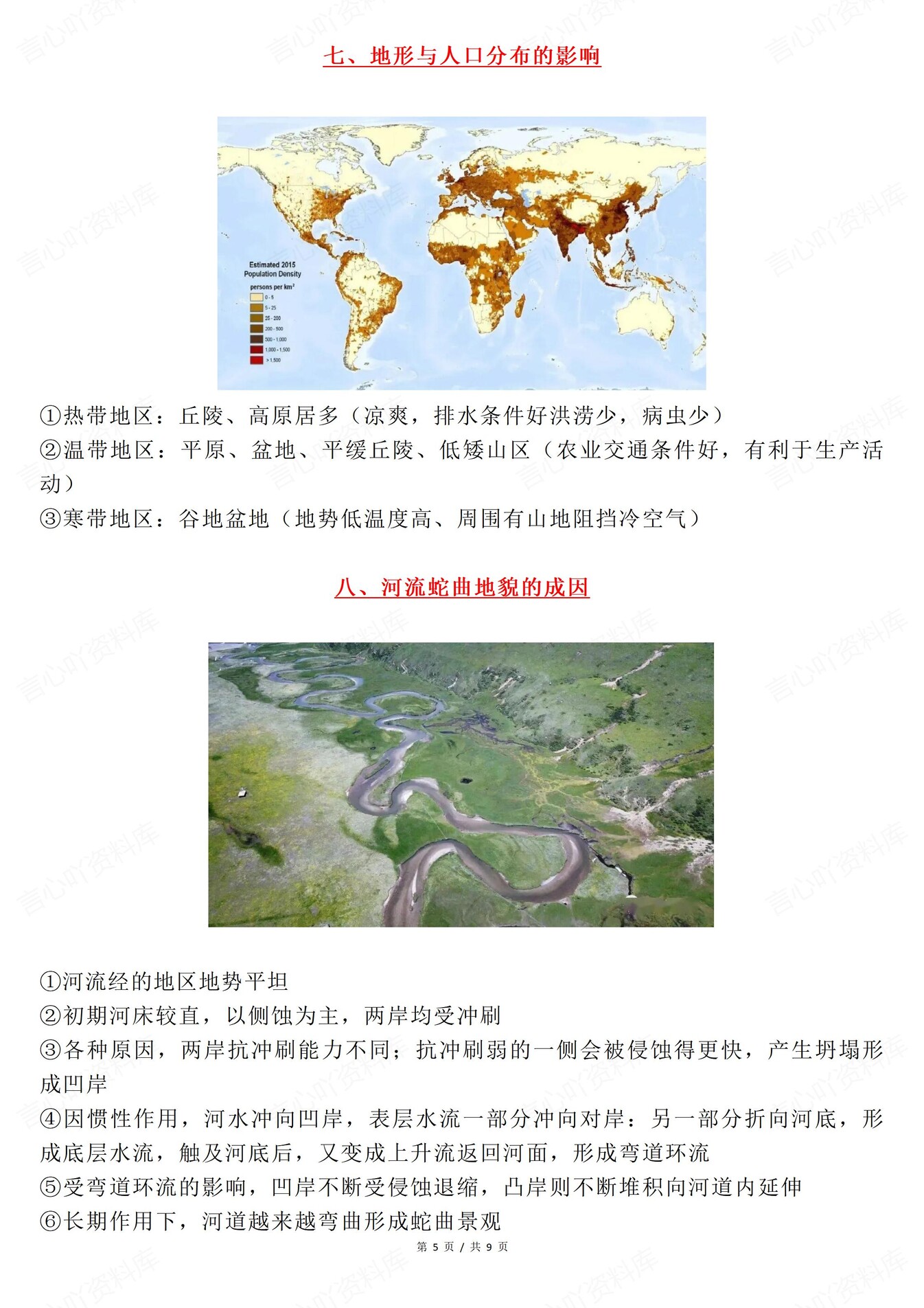 高中地理-高考复习16种形成原因总结专项知识梳理归纳插图高中地理5