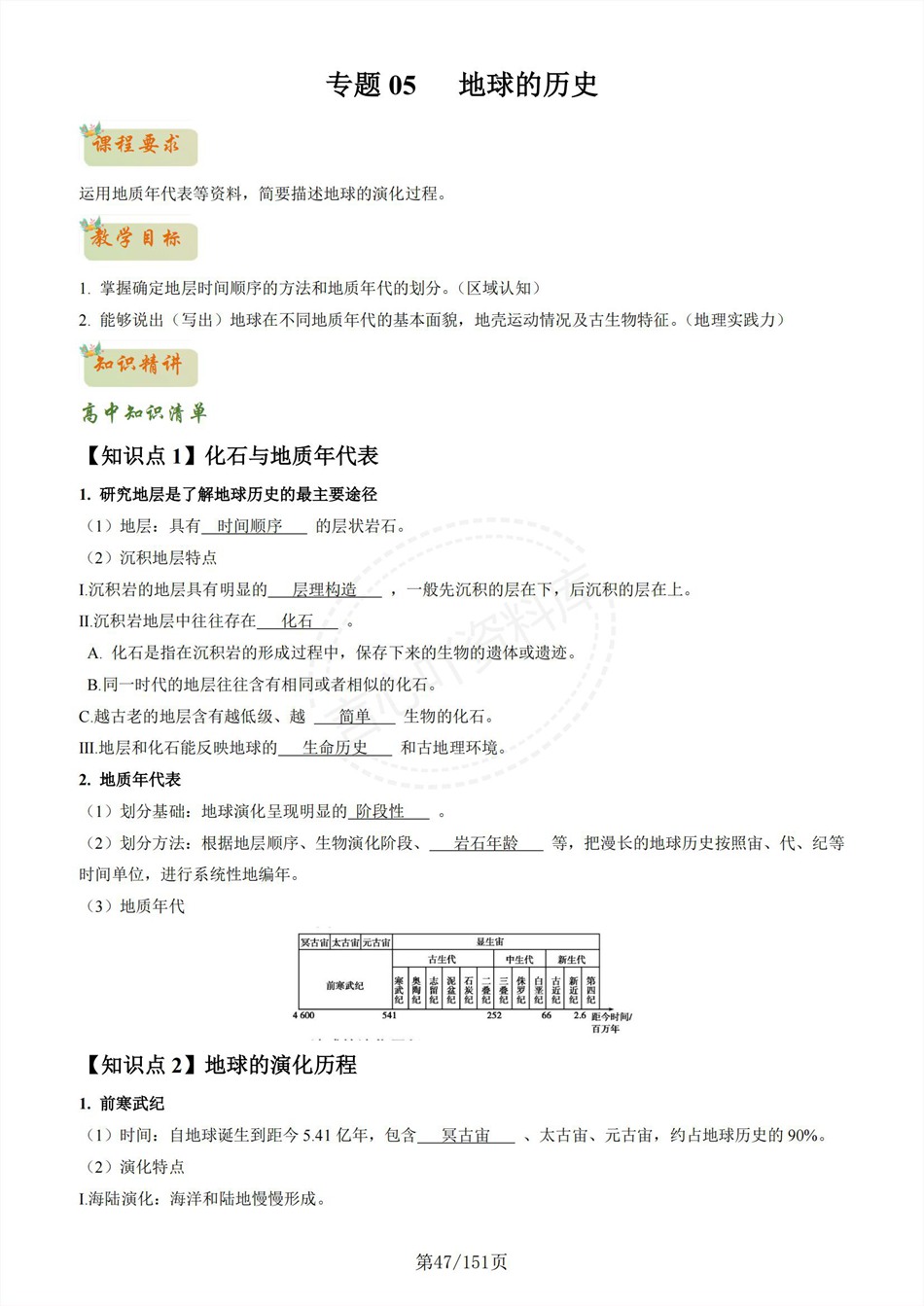 高中地理-新高一暑假衔接讲义人教版复习预习归纳讲练插图同步讲义专项6 高中地理-新高一暑假衔接讲义人教版复习预习归纳讲练插图同步讲义专项6