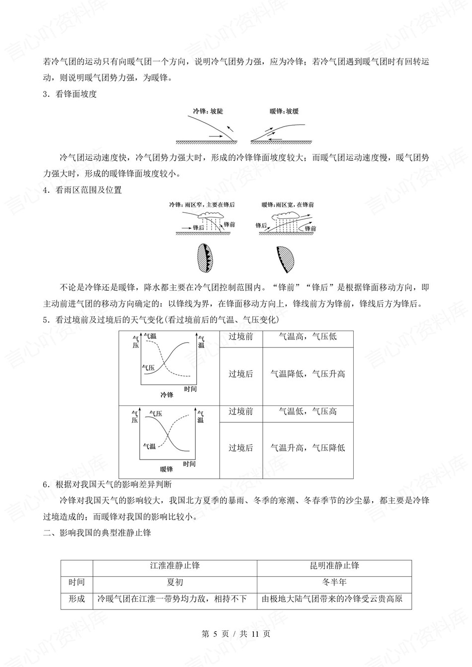 高中地理-新高二暑假衔接讲义人教版复习预习归纳讲练插图同步讲义专项7