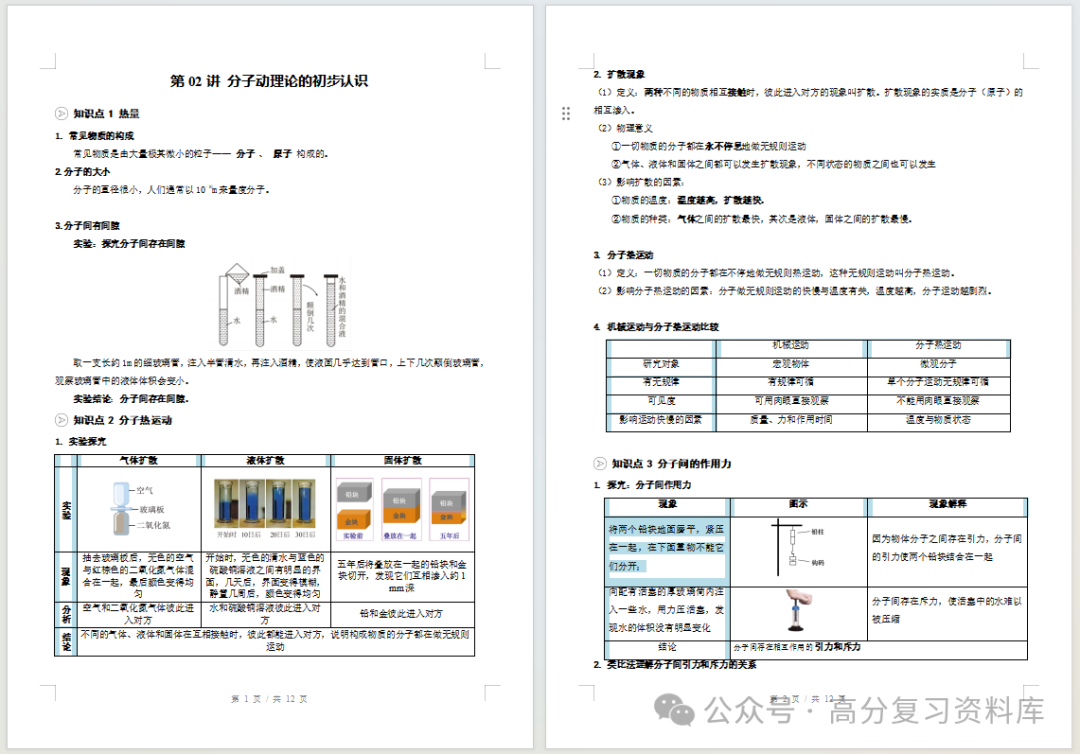 初中物理-新初三暑假衔接讲义人教版复习预习归纳讲练插图同步讲义专项 初中物理-新初三暑假衔接讲义人教版复习预习归纳讲练插图同步讲义专项