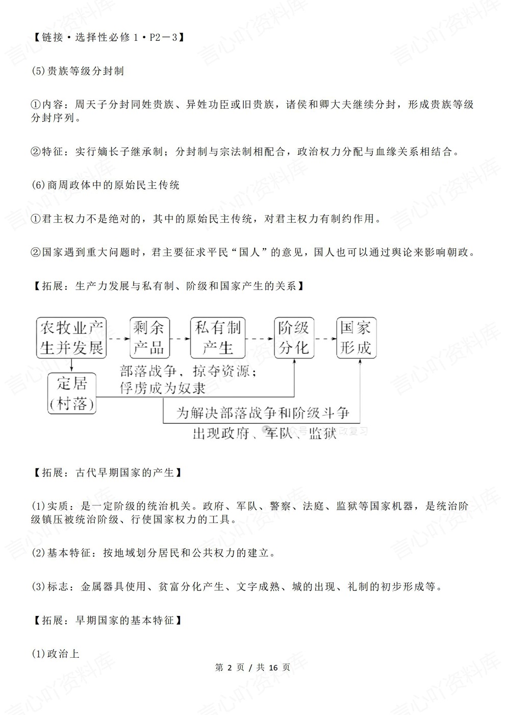 高中历史-古代近代政治制度内容归纳插图高中历史2 高中历史-古代近代政治制度内容归纳插图高中历史2
