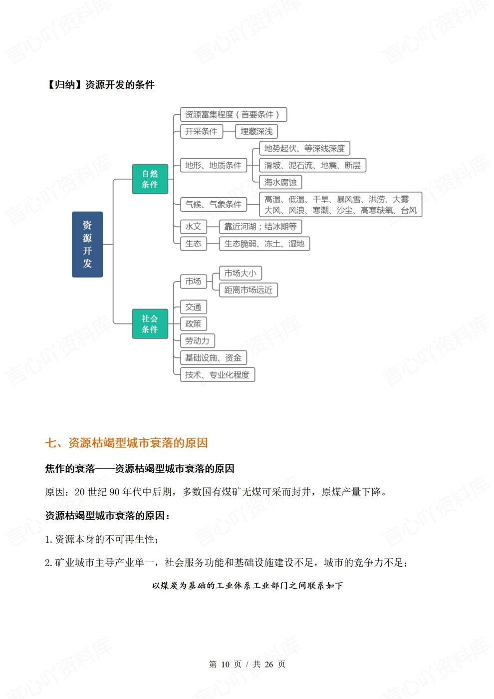 高中地理-高考复习考前背记24个核心考点插图高中地理6
