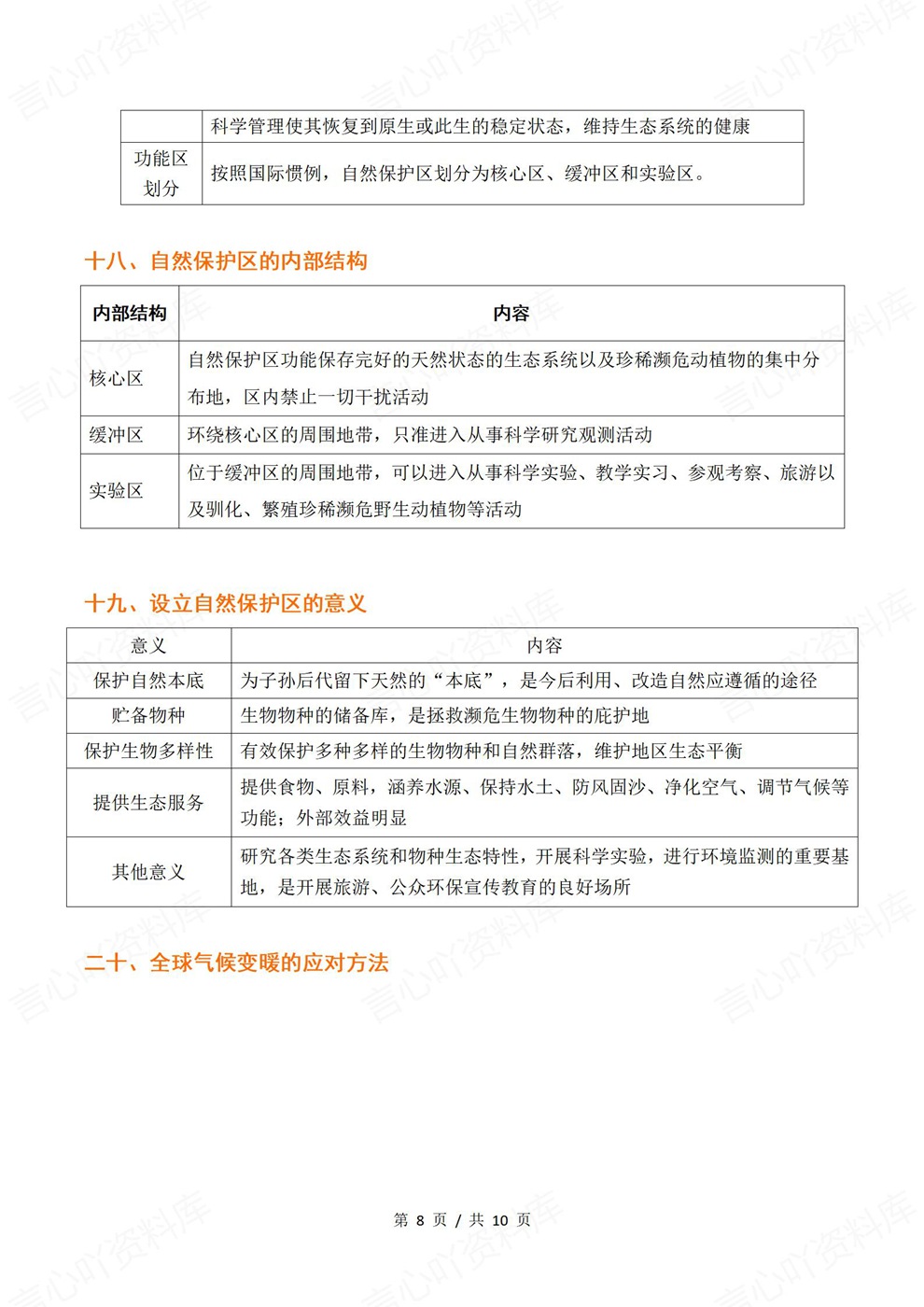 高中地理-高考复习考前背记23个核心考点插图高中地理6
