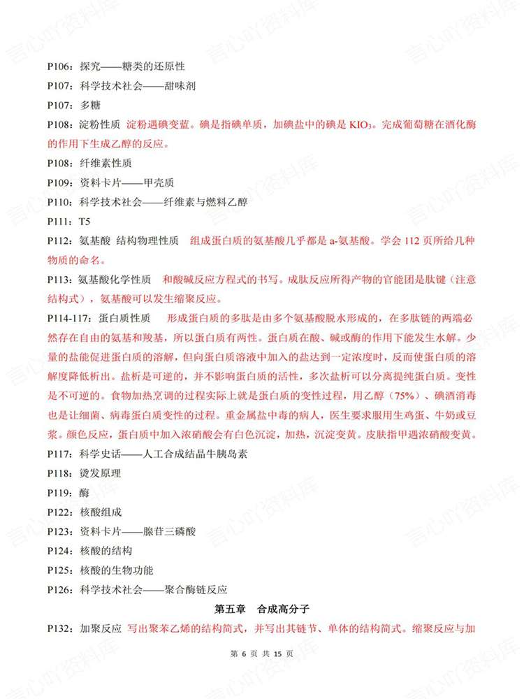 高中化学-选必三选必3教材基础知识归纳插图高中化学5