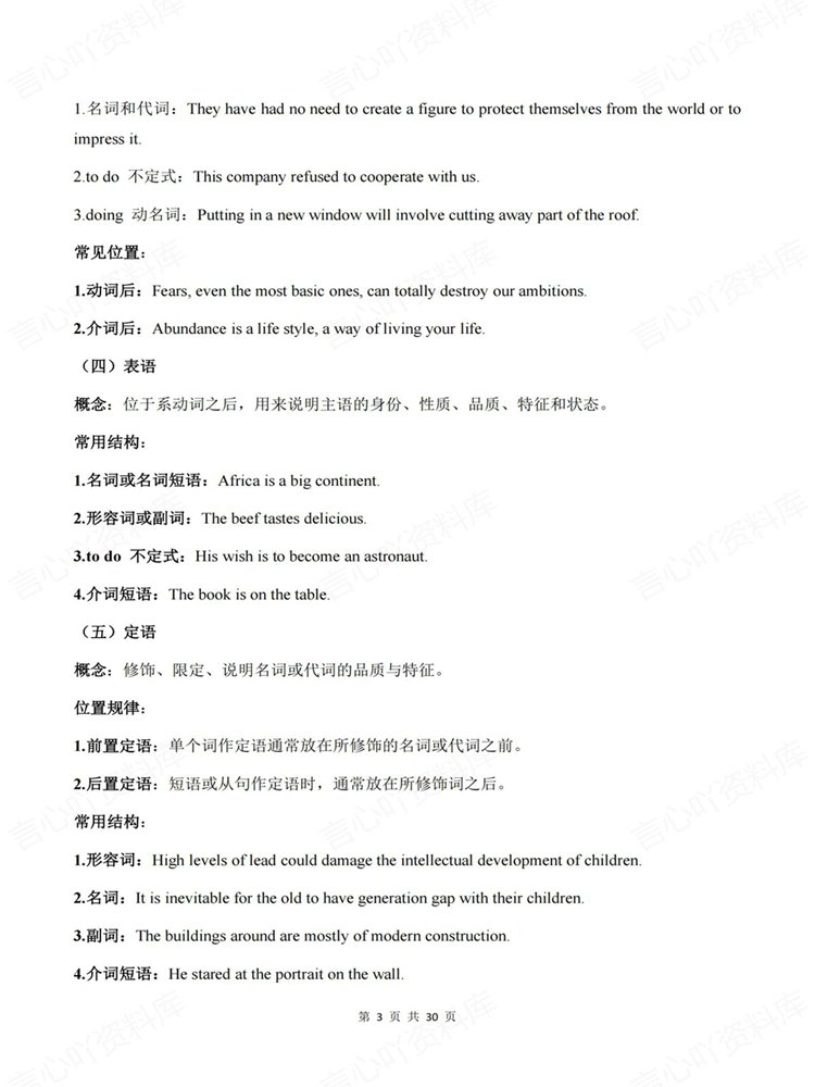 高中英语-学考会考合格考常考知识内容梳理高频考点插图高中英语3